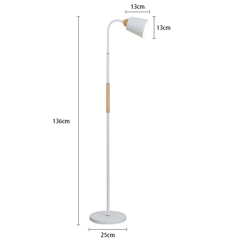 LED Dimmable Remote Control Reading Floor Lamp