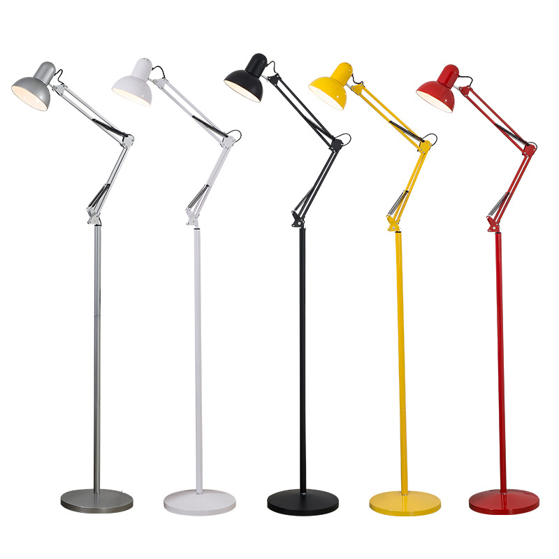 Long Arm Folding Full Spectrum Floor Lamp